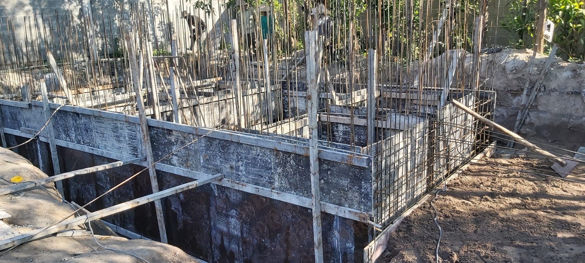 Bể Xử Lý Nước Thải Sinh Hoạt Trong KCN – Cty Sông Xanh 8