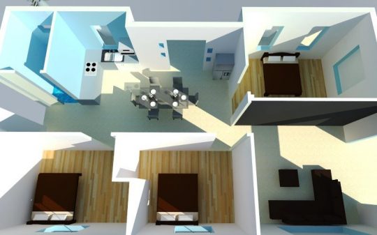 Biệt Thự Mini – Nhà Cấp 4 Mái Thái – Chu Hải 2