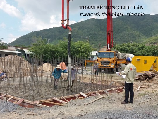 Trạm Bê Tông Công Ty Lực Tấn – TX. Phú Mỹ, BRVT