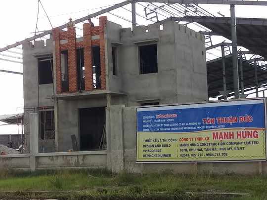 Công Trình Tân Thuận Đức – KCN Phú Mỹ 3, BRVT 17