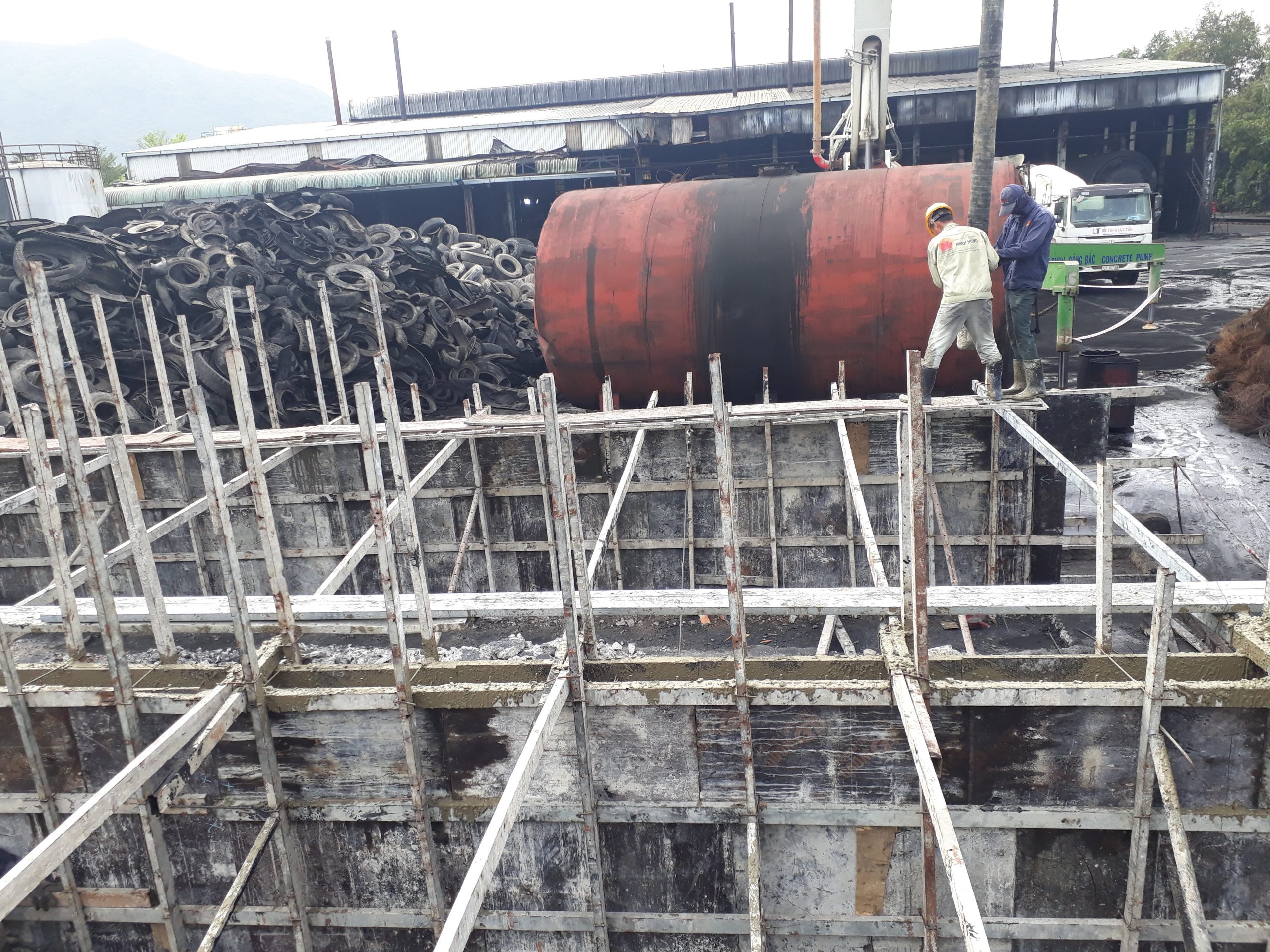 Bể Chứa Than Bùn – Công Ty DVA, BRVT 3