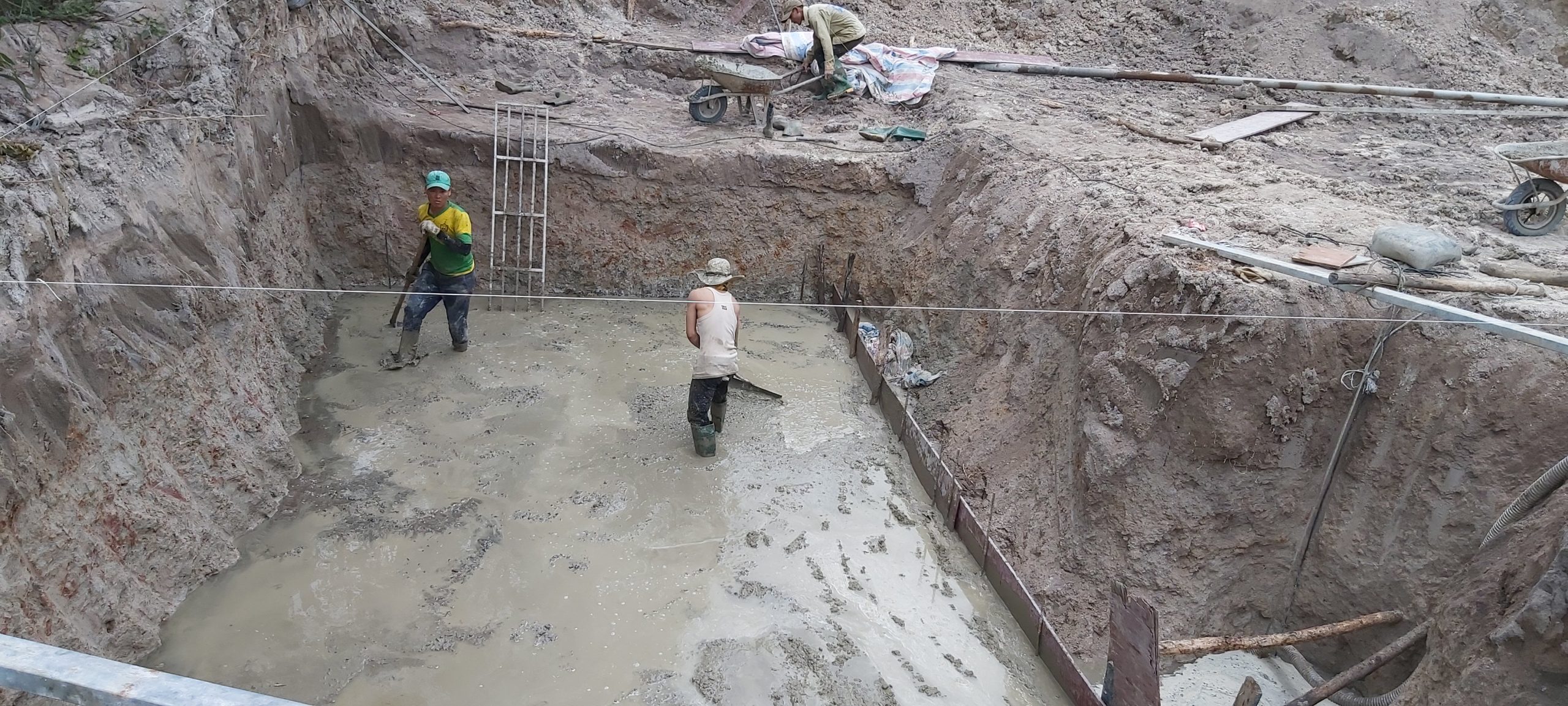 Bể Xử Lý Nước Thải Sinh Hoạt Trong KCN – Cty Sông Xanh 2