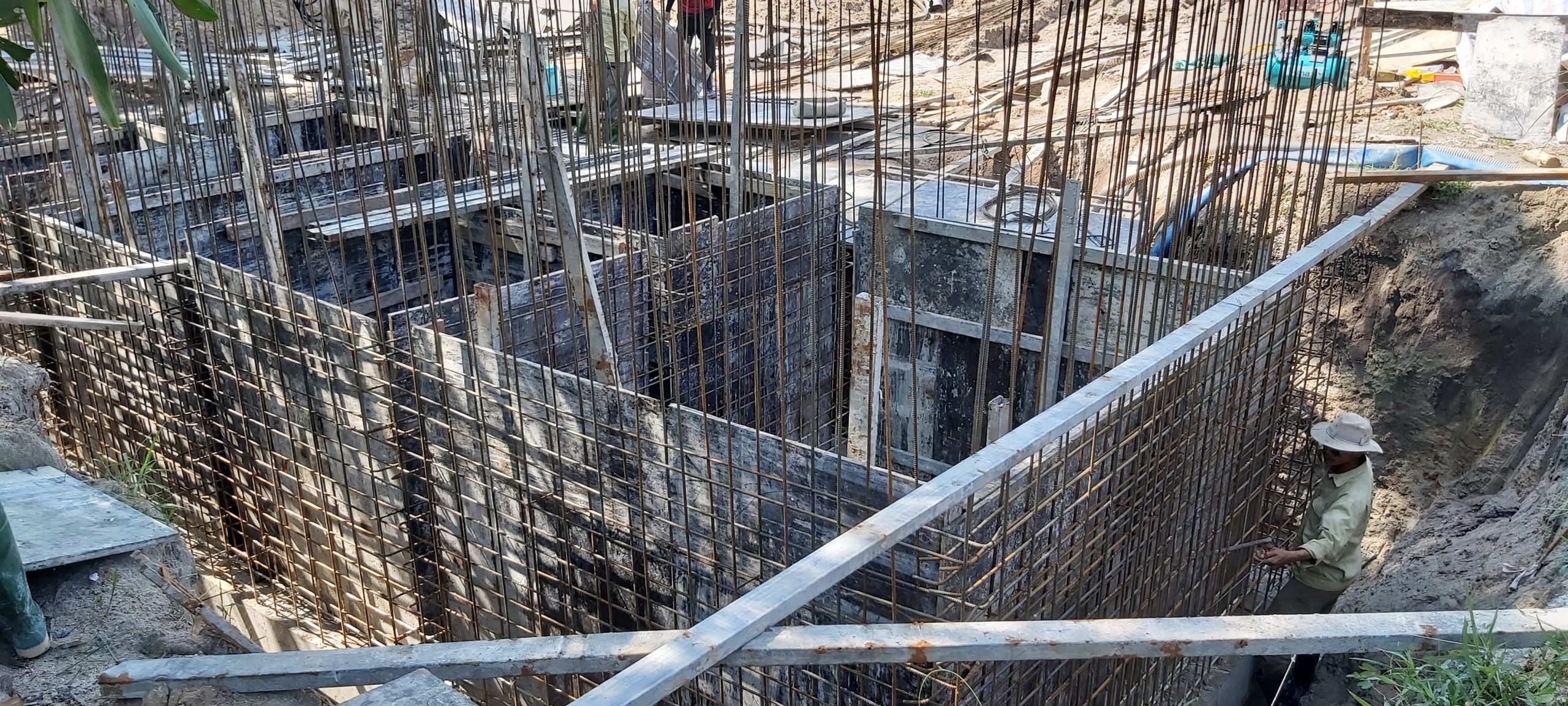 Bể Xử Lý Nước Thải Sinh Hoạt Trong KCN – Cty Sông Xanh 6